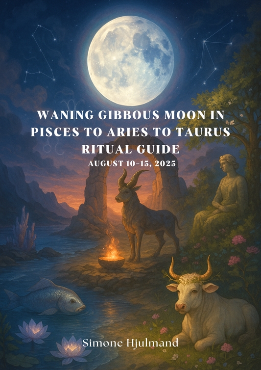 Waning Gibbous Moon in Pisces -> Aries -> Taurus Ritual Guide - August 10-15, 2025