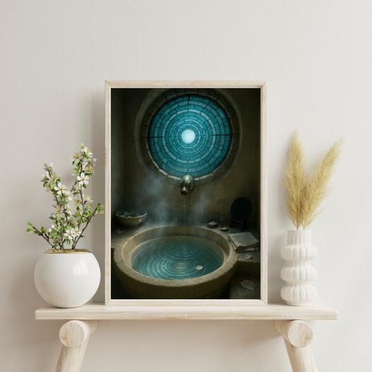 Witch's Home - Bath Oculus Digital Print