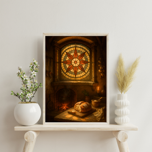 Witch's Home - Kitchen Digital Print