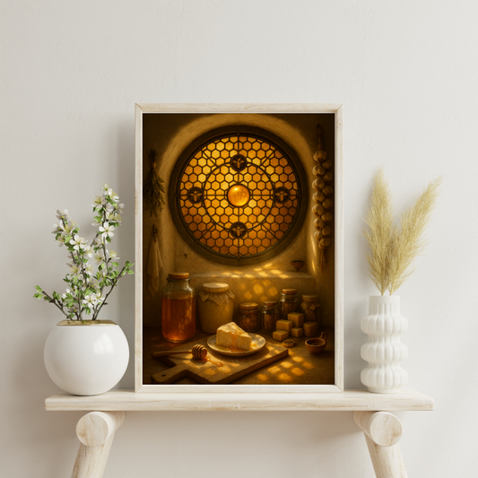 Witch's Home - Pantry Porthole Digital Print