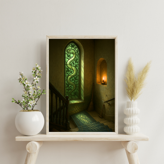 Witch's Home - Stairwell Digital Print
