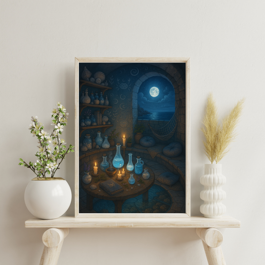 Zodiac Alchemy Labs - Cancer Digital Print