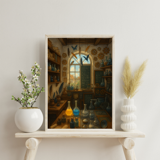 Zodiac Alchemy Labs - Gemini Digital Print