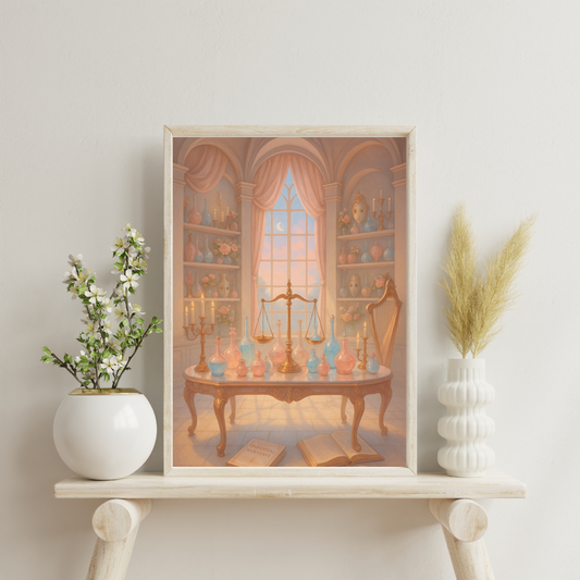 Zodiac Alchemy Labs - Libra Digital Print