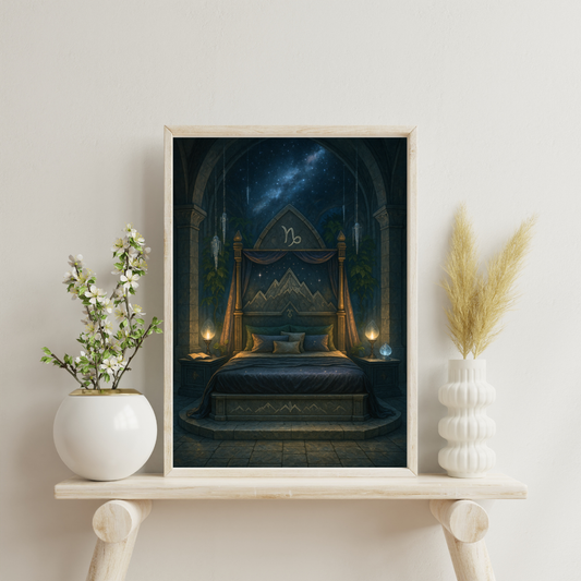 Zodiac Bedrooms - Capricorn Digital Print