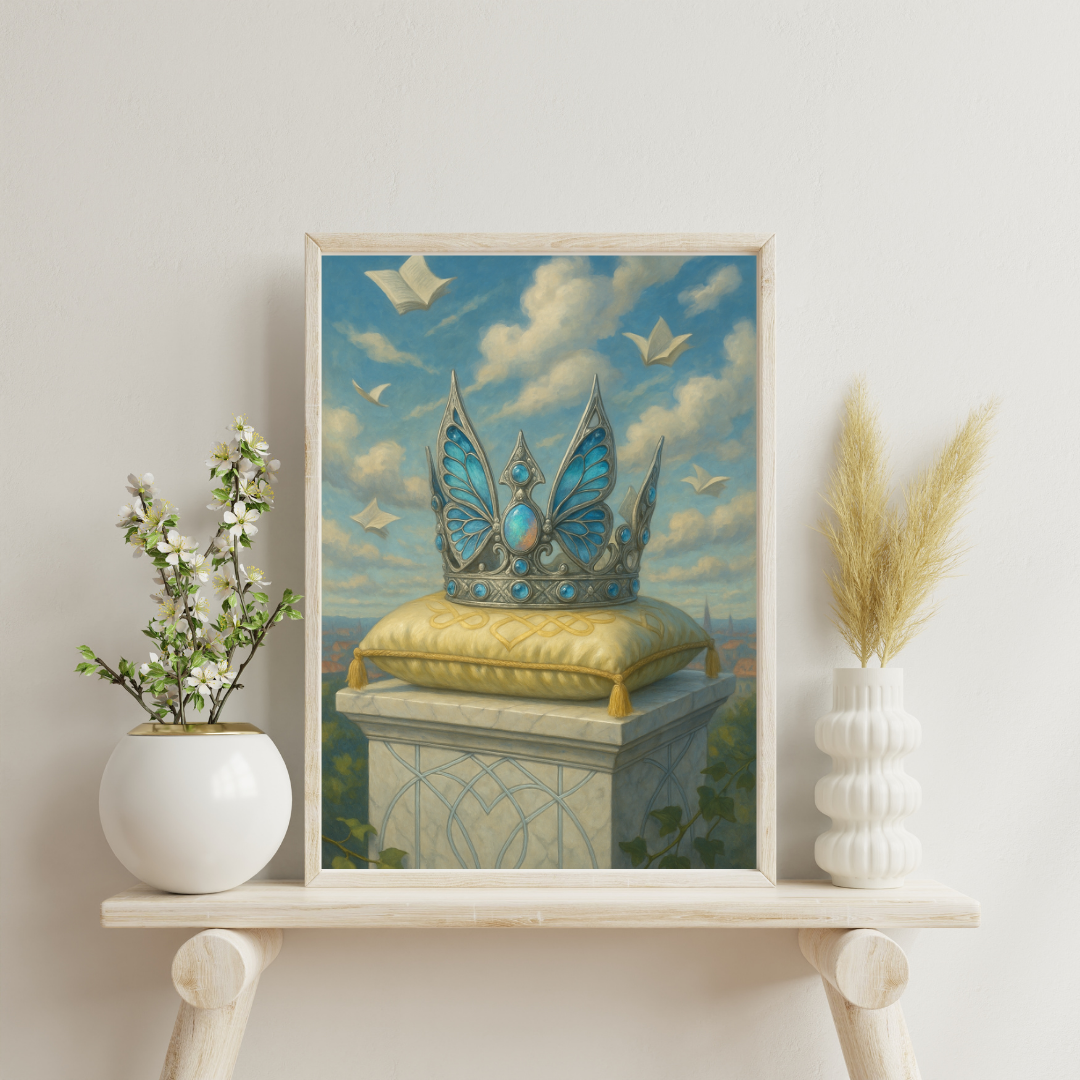 Zodiac Crowns - Gemini Digital Print