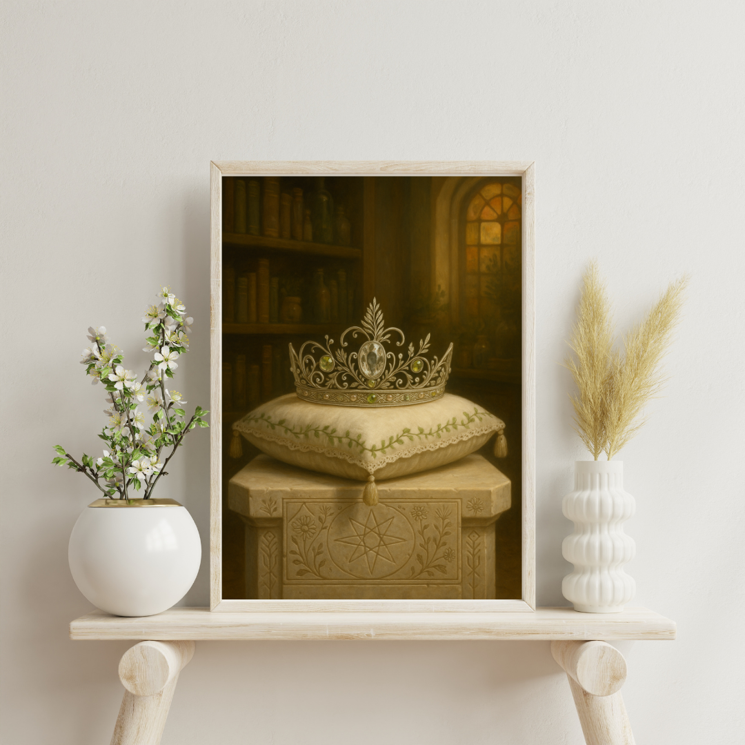 Zodiac Crowns - Virgo Digital Print