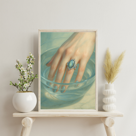 Zodiac Rings - Pisces Digital Print