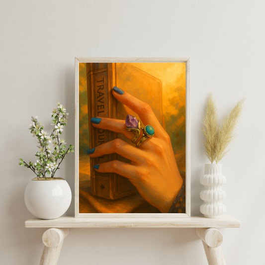 Zodiac Rings - Sagittarius Digital Print