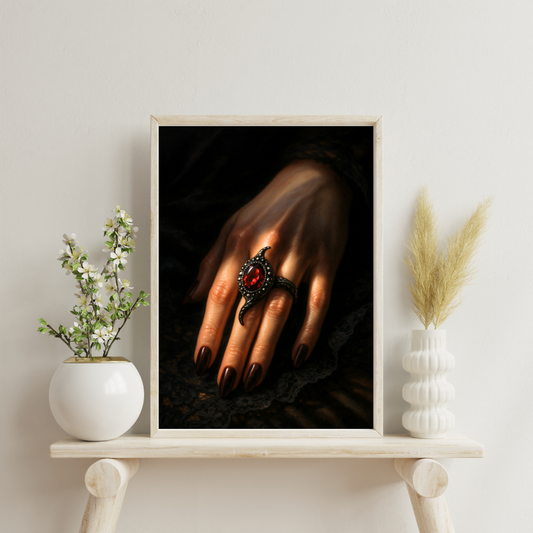 Zodiac Rings - Scorpio Digital Print