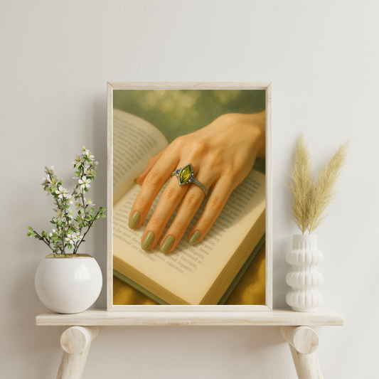 Zodiac Rings - Virgo Digital Print