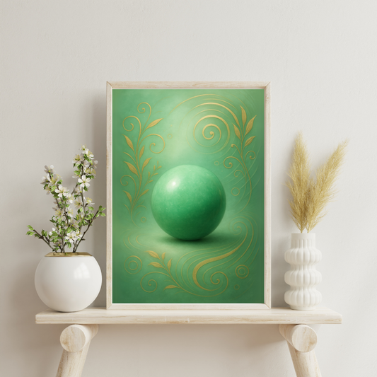 Alchemy of Gems - Aventurine Digital Print