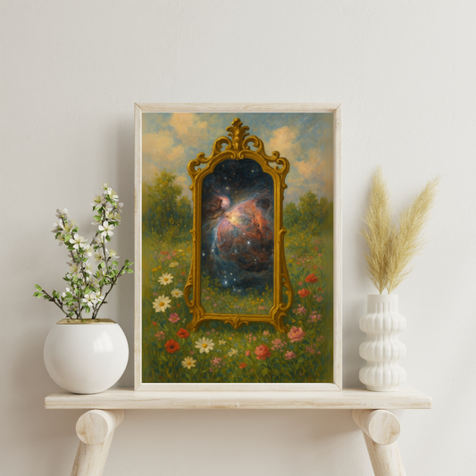 The Astral Mirror - Orion Nebula Digital Print