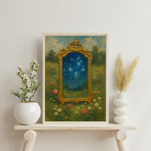 The Astral Mirror - The Pleiades Digital Print
