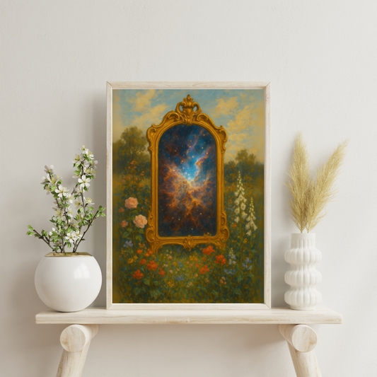 The Astral Mirror - Carina Nebula Digital Print