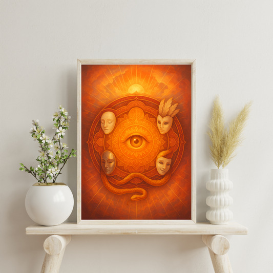 Astrological Houses Mandalas - 1st House Digital Print