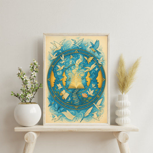 Astrological Houses Mandalas - 3rd House Digital Print