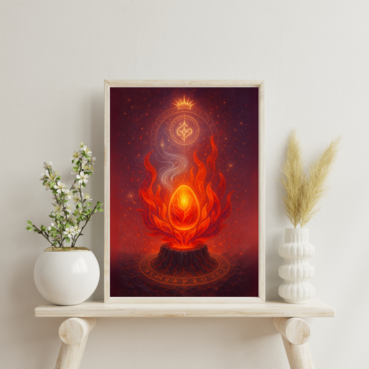 Ethereal Elements - Fire Digital Print