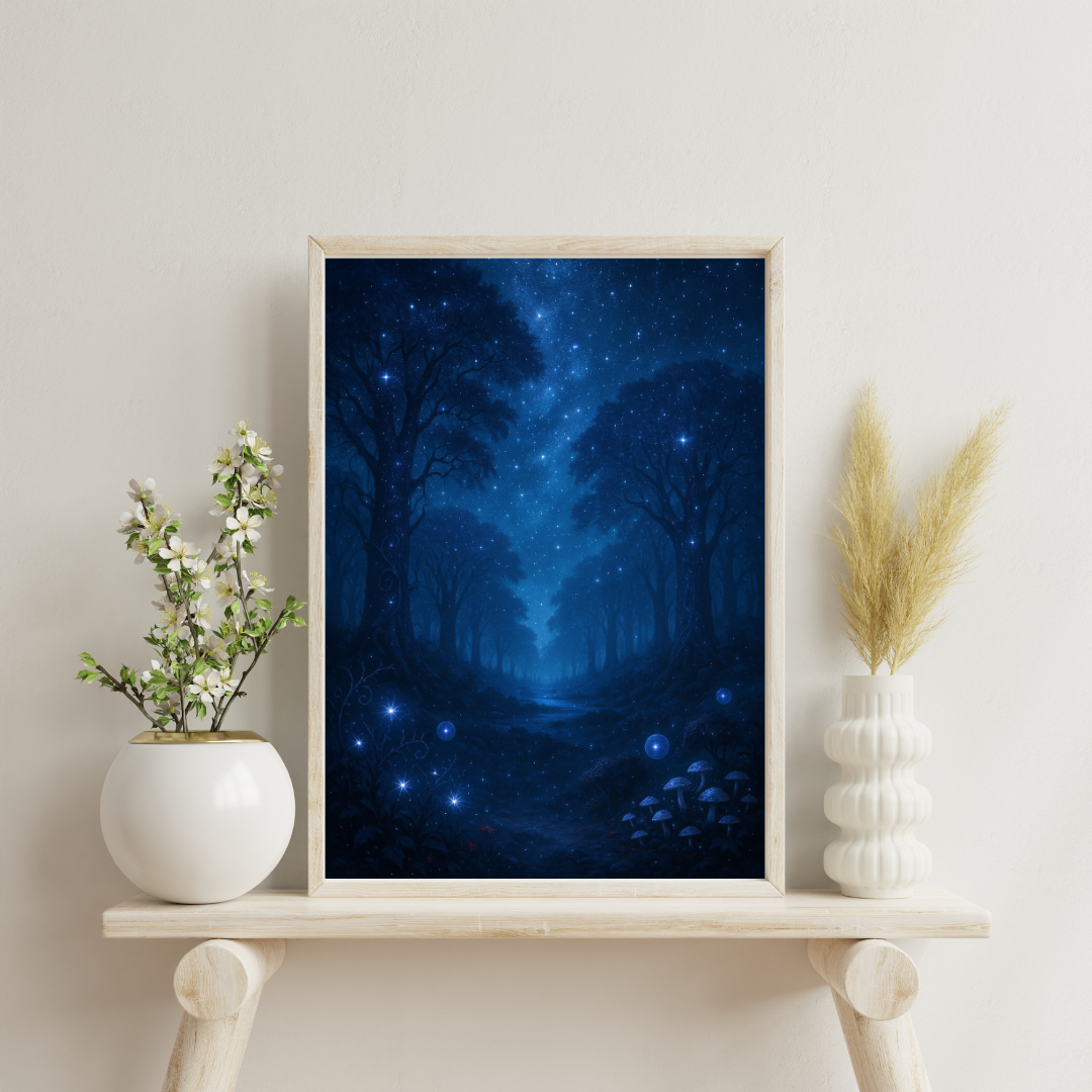 Forests Beyond the Veil - Celestial Briarwood Digital Print