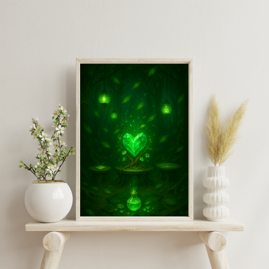 Green Alchemy - The Alchemist’s Grove Digital Print