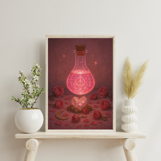 Pink Alchemy - The Rose Gold Elixir Digital Print