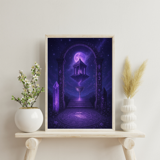 Purple Alchemy - The Lapis Gateway Digital Print
