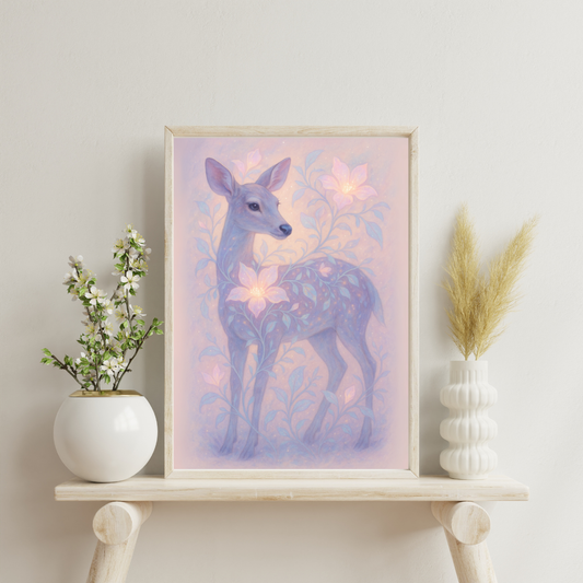 The Stardust Animals - Doe Digital Print