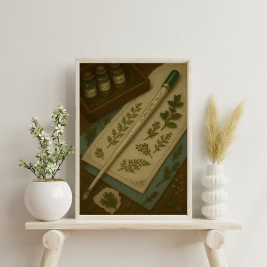 Zodiac Alchemy Wands - Virgo Digital Print
