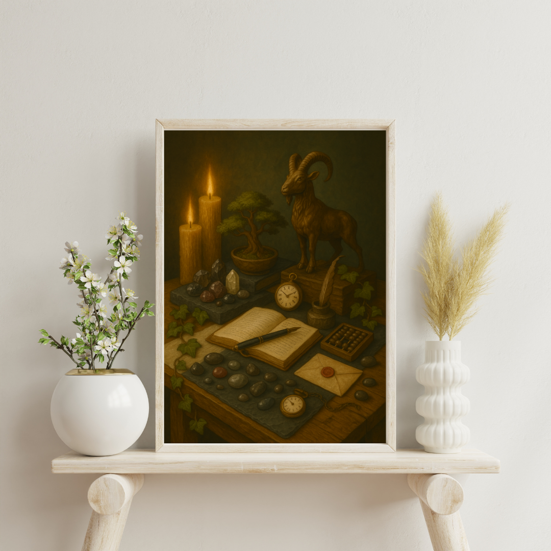 Zodiac Altars - Capricorn Digital Print