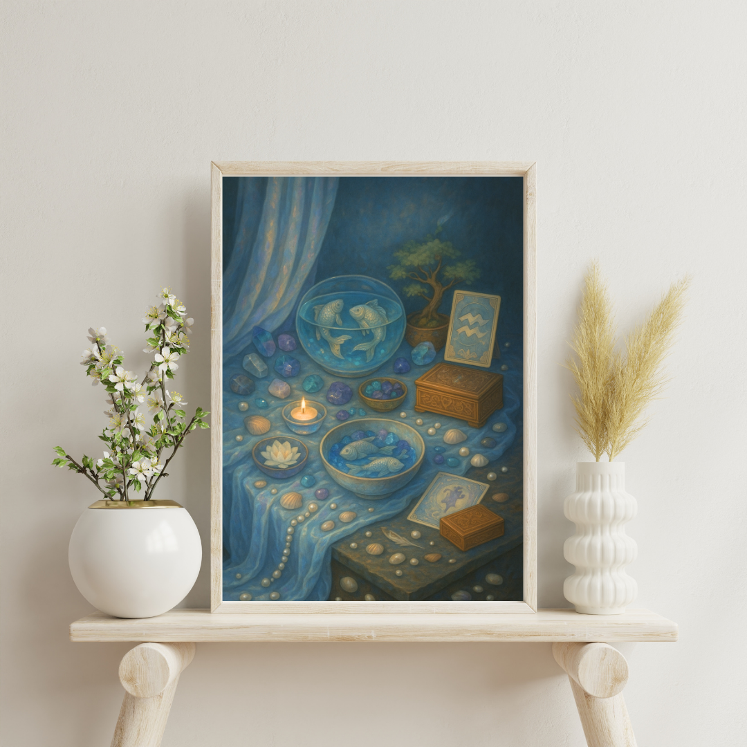 Zodiac Altars - Pisces Digital Print