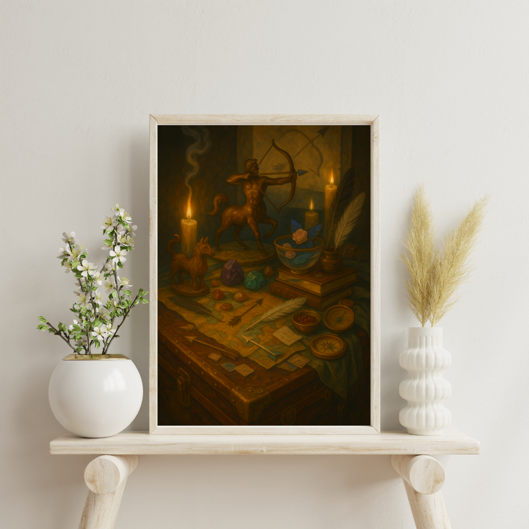 Zodiac Altars - Sagittarius Digital Print