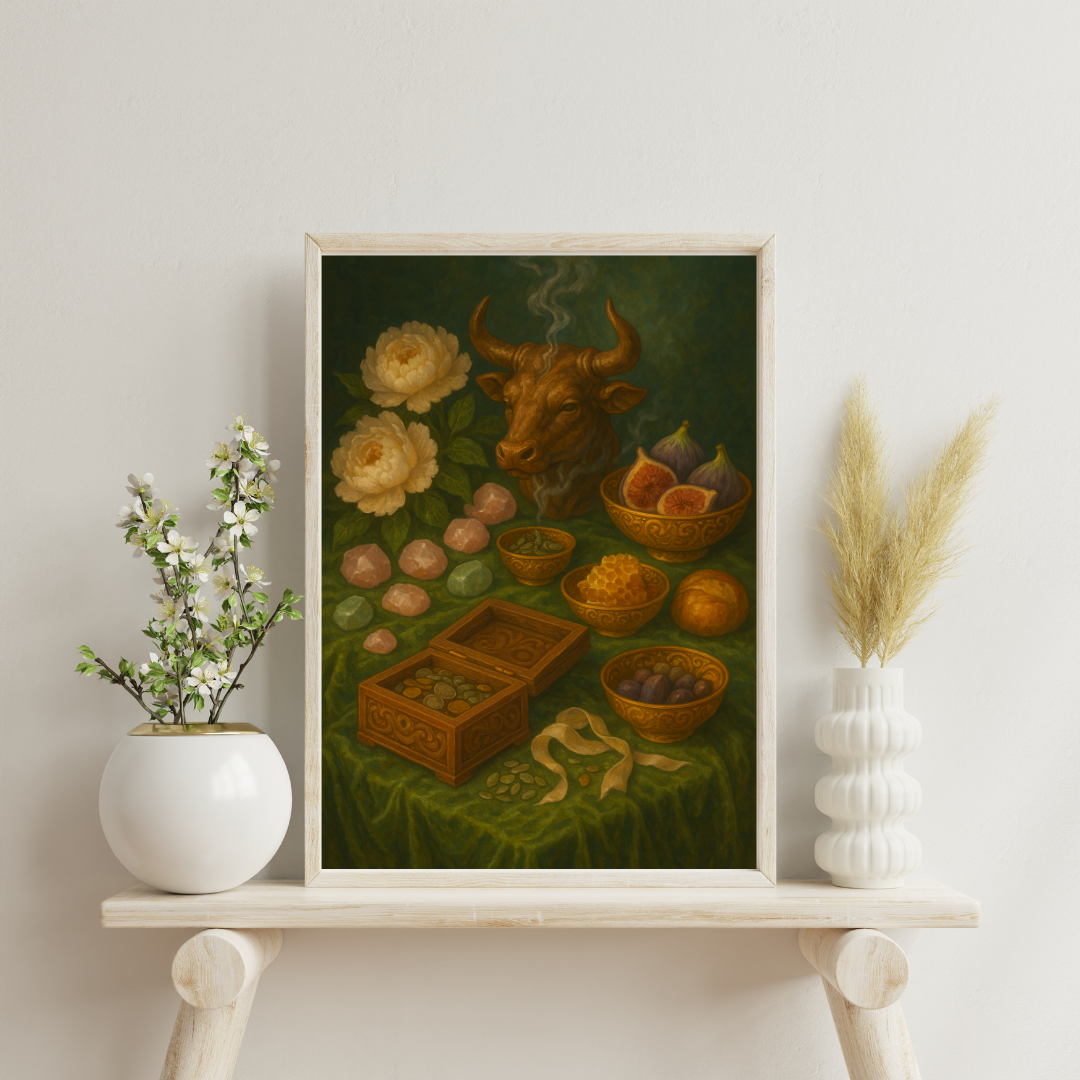 Zodiac Altars - Taurus Digital Print