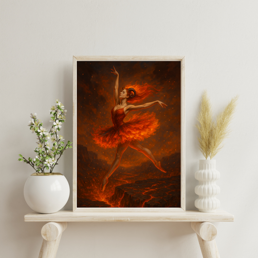 Zodiac Ballerinas - Aries Digital Print