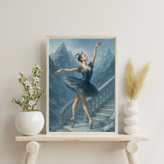 Zodiac Ballerinas - Capricorn Digital Print