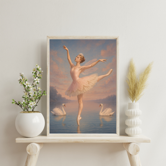 Zodiac Ballerinas - Libra Digital Print
