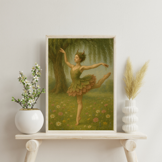 Zodiac Ballerinas - Taurus Digital Print
