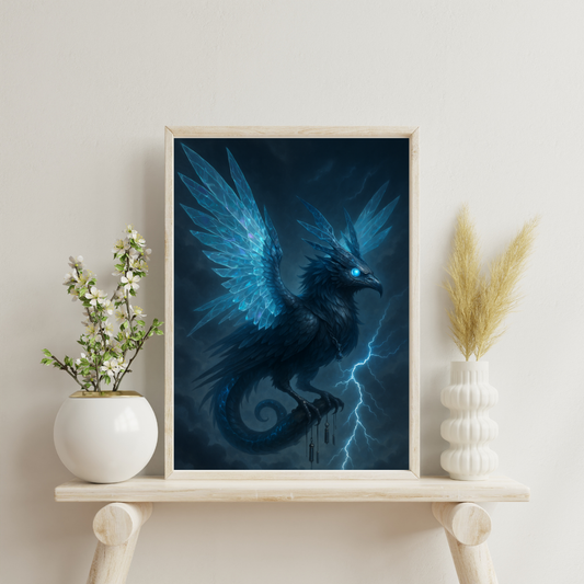 Zodiac Beasts - Aquarius Digital Print