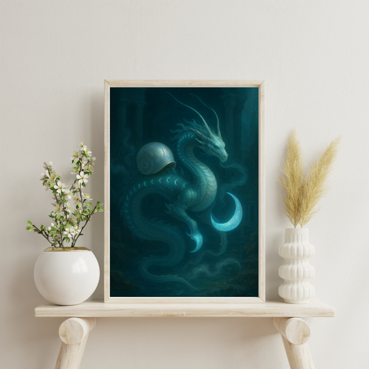 Zodiac Beasts - Cancer Digital Print