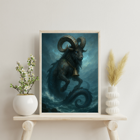 Zodiac Beasts - Capricorn Digital Print