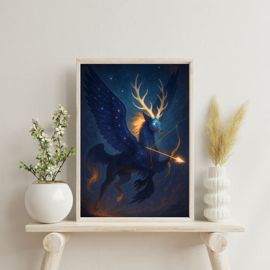 Zodiac Beasts - Sagittarius Digital Print
