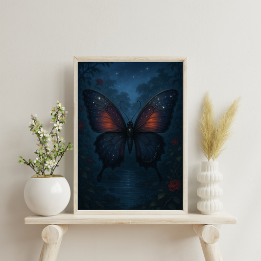 Zodiac Butterflies - Scorpio Digital Print