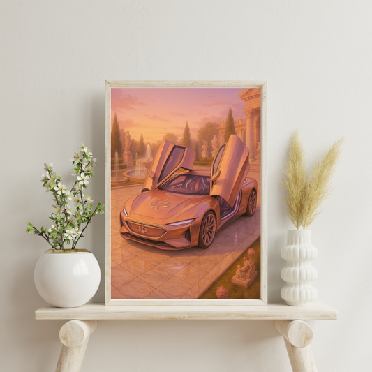 Zodiac Cars - Libra Digital Print