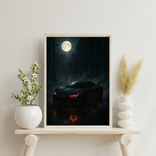 Zodiac Cars - Scorpio Digital Print