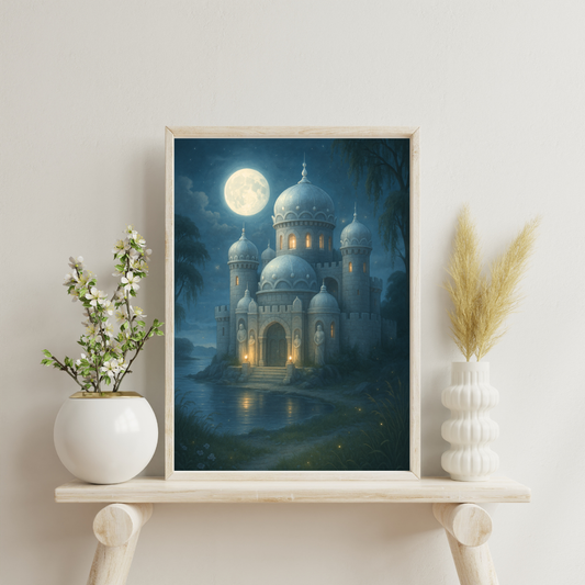 Zodiac Castles - Cancer Digital Print