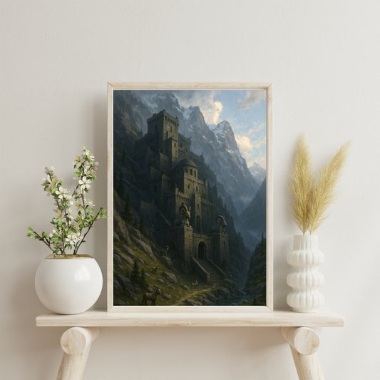 Zodiac Castles - Capricorn Digital Print