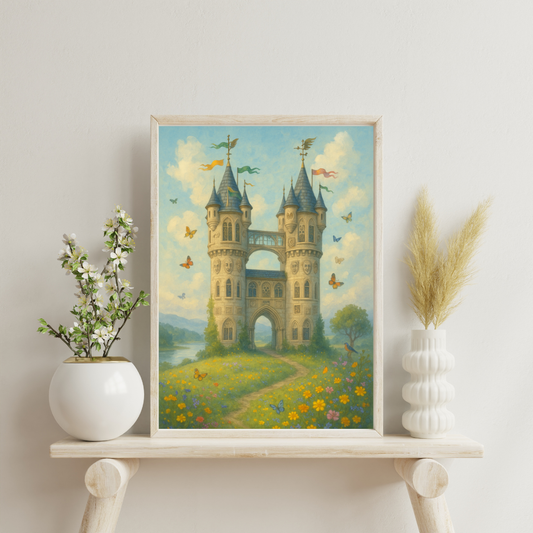 Zodiac Castles - Gemini Digital Print