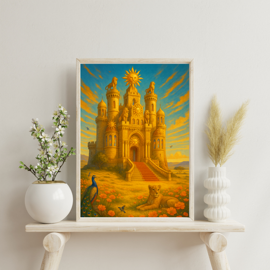 Zodiac Castles - Leo Digital Print