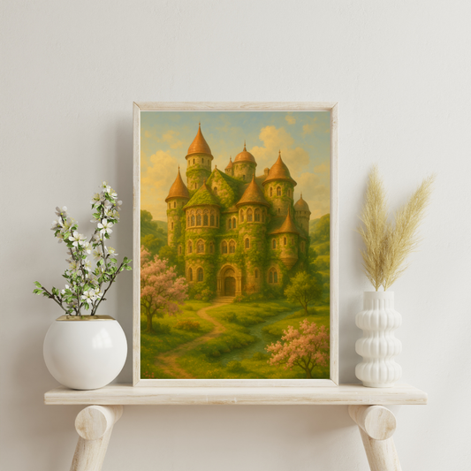 Zodiac Castles - Taurus Digital Print