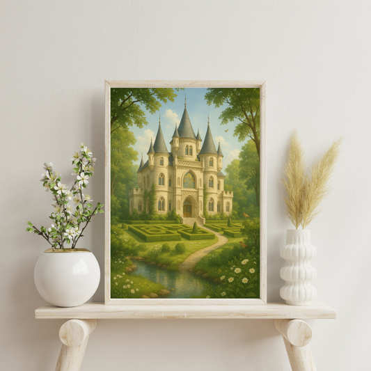 Zodiac Castles - Virgo Digital Print