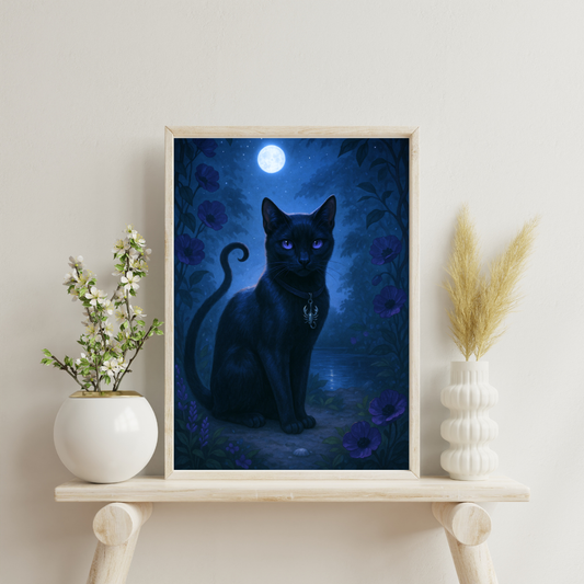 Zodiac Cats - Scorpio Digital Print